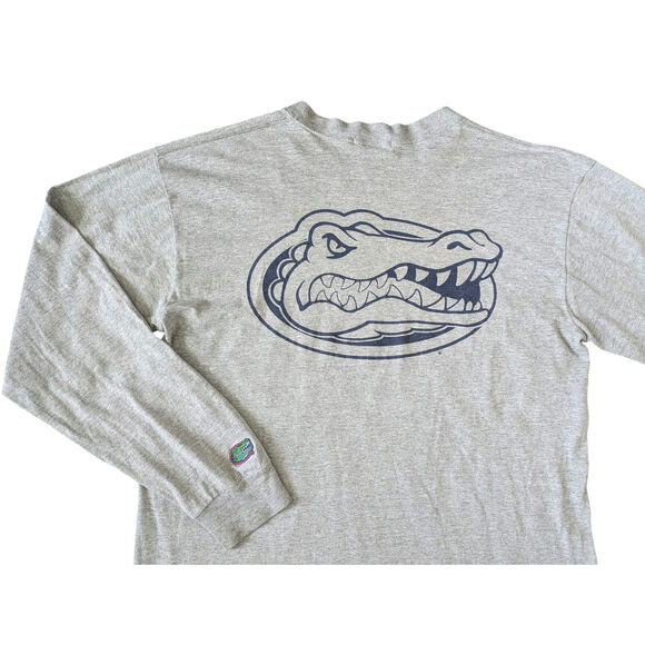 Vintage M. J. SOFFE Florida Gators Sweatshirt Mens L Gray-Blue Embroidered USA - Picture 1 of 10